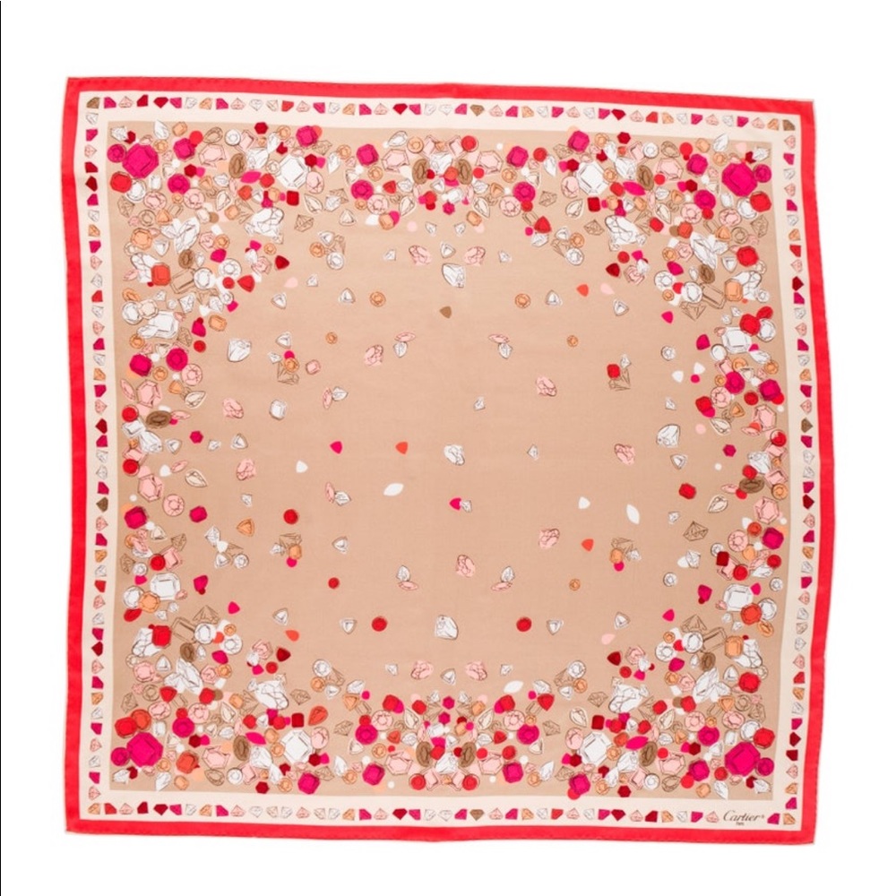 cartier silk scarf